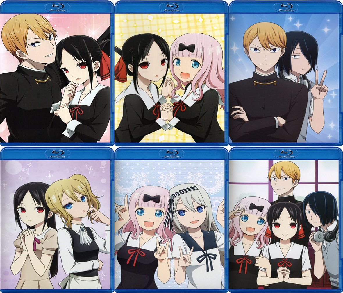 动画辉夜大小姐想让我告白第1季完整tv版bdbox蓝光碟bluray