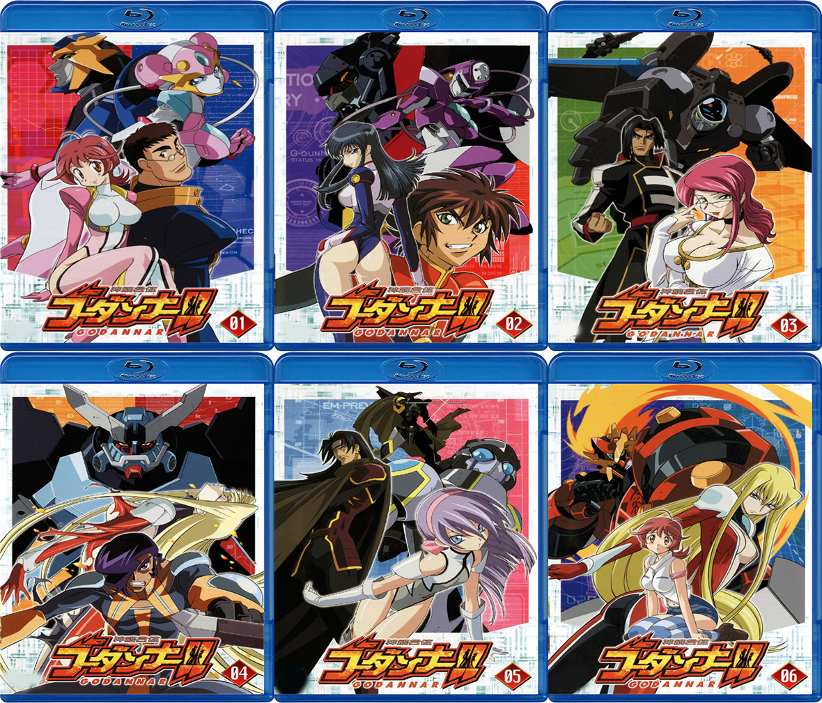 动画神魂合体godannar第12季完整tv版bdbox蓝光碟bluray