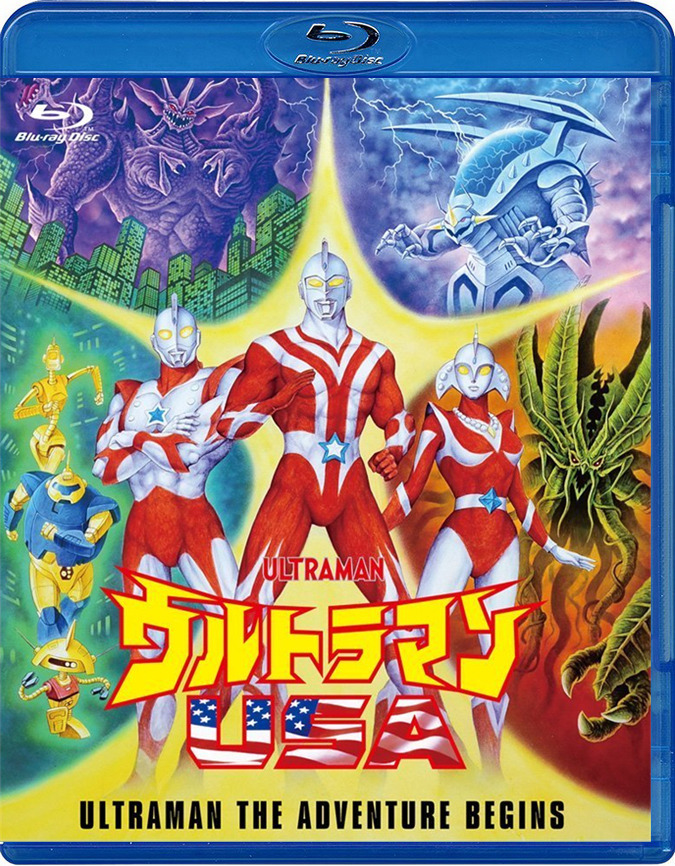 《奥特曼usa/美国奥特曼/超人usa》bdbox蓝光碟 blu-ray - 倾城动漫
